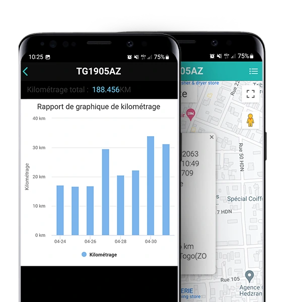 Aperçu de l'application